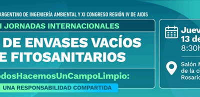 FeDIA participó en las III Jornadas Internacionales de la Ley de Envases Vacíos de Fitosanitarios